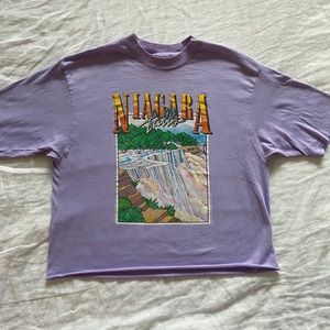 Vintage Niagara Falls tee purple